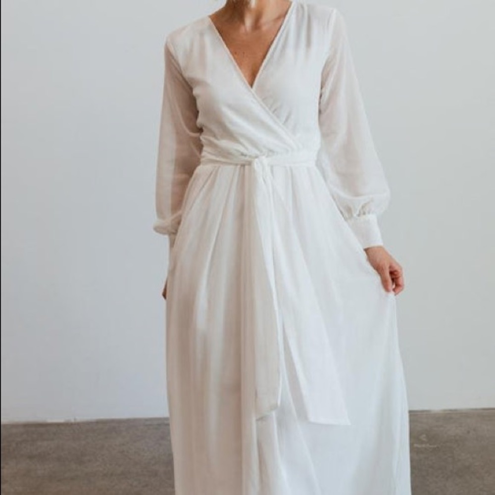 Baltic Born White Maxi Dress